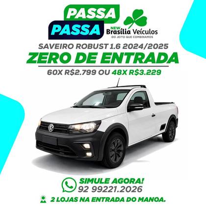 VOLKSWAGEN SAVEIRO 1.6 MSI ROBUST CS 16V FLEX 2P MANUAL